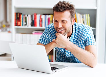 Gentleman on Laptop person3